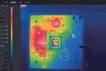艾睿光電熱像儀應用-電路板研發(fā)溫度監(jiān)控
